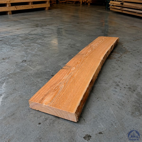 Доска необрезная 50х100 мм лиственница сорт 1