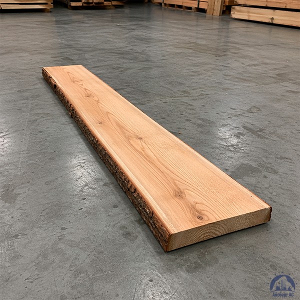 Доска обрезная 25х100 мм лиственница сорт 1