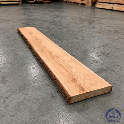 Доска обрезная 25х100 мм лиственница сорт 1 купить в Казахстане