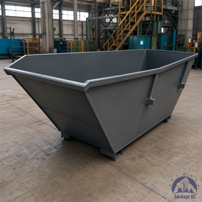 Бункер накопитель 8 м3 – мусорный контейнер “лодочка” купить в Казахстане