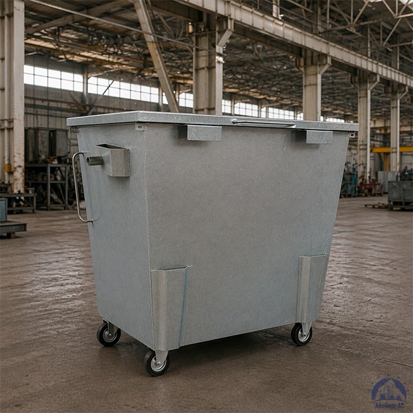 Контейнер ТБО V=0,75 м3 с еврозахватом