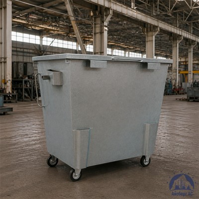 Контейнер ТБО V=0,75 м3 с еврозахватом купить в Казахстане