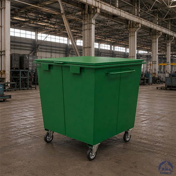 Контейнер ТБО V=1 м3 с еврозахватом